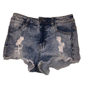 Maui High Rise Jean Shorts